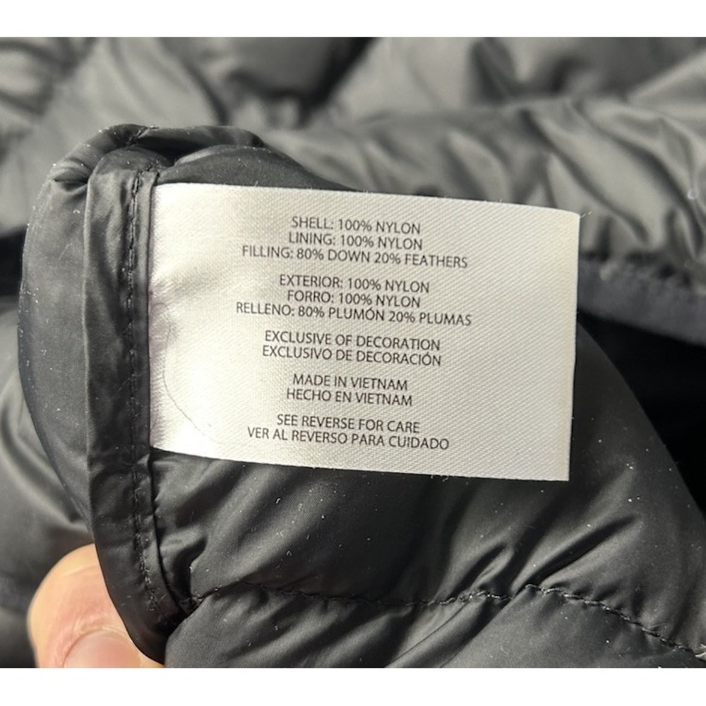 Eddie Bauer Mens Size 2XL Gray Long Sleeve EB650 Down Full Zip Puffer Jacket - Picture 6 of 7